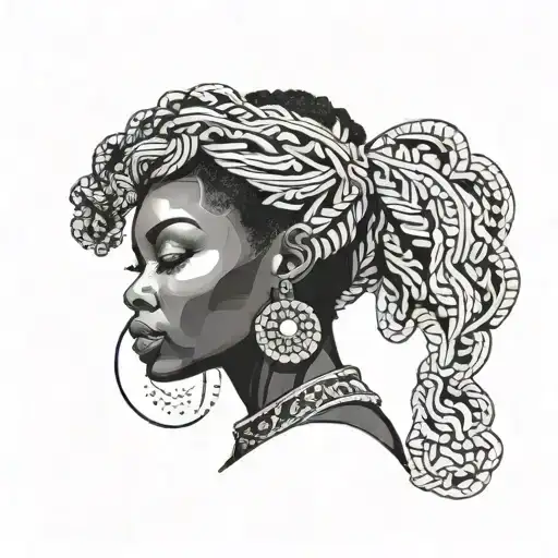 Afrocentric Black Woman