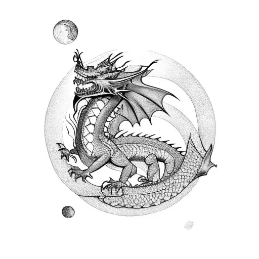 Dragon Howling At The Universe