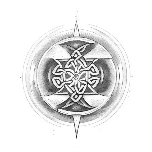 Celtic Sun And Moon