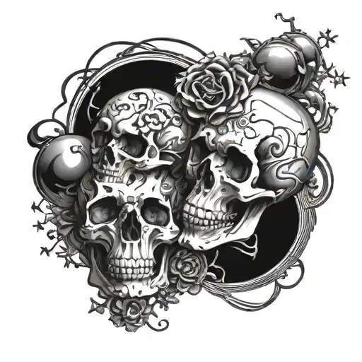 Skulls And Planet