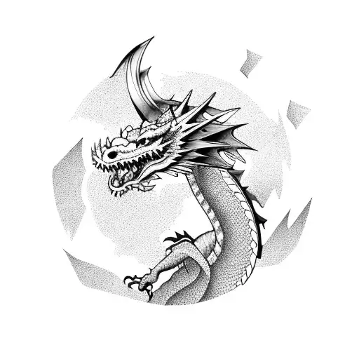 Dragon Howling At The Universe