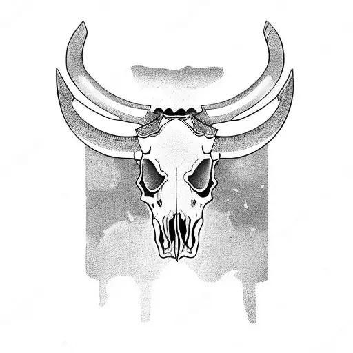 Simple Cow Skull