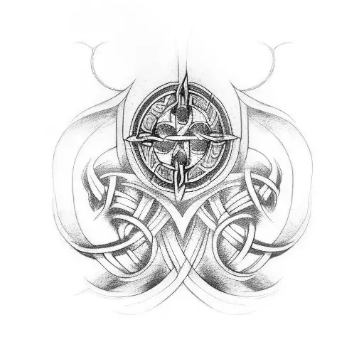 Celtic And Norse Sleeve