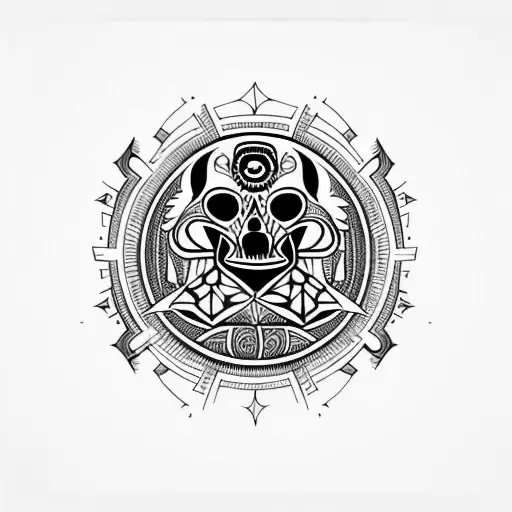 Aztec Death Evil Space