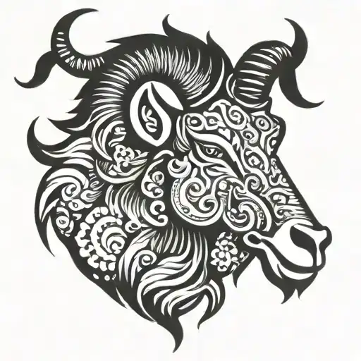 Half Chinese Zodiac Goat Half Leo Zodiac Sign