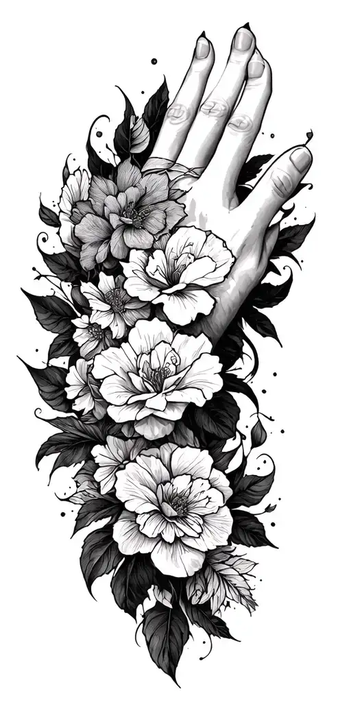 Dark Themed Realism Arm Sleeve