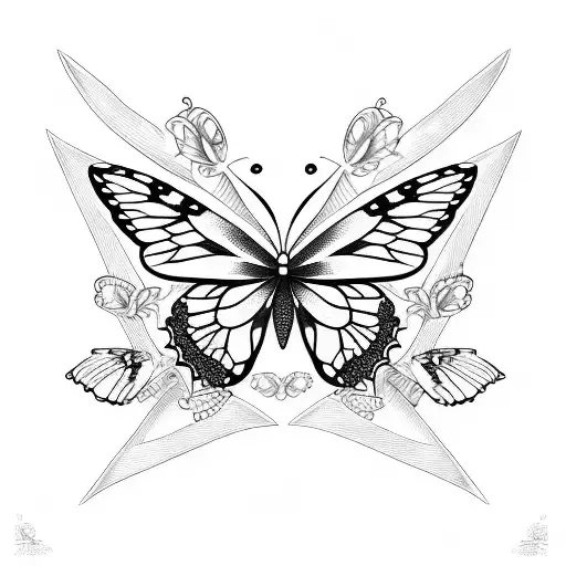 Bible Verse Wit Butterflies