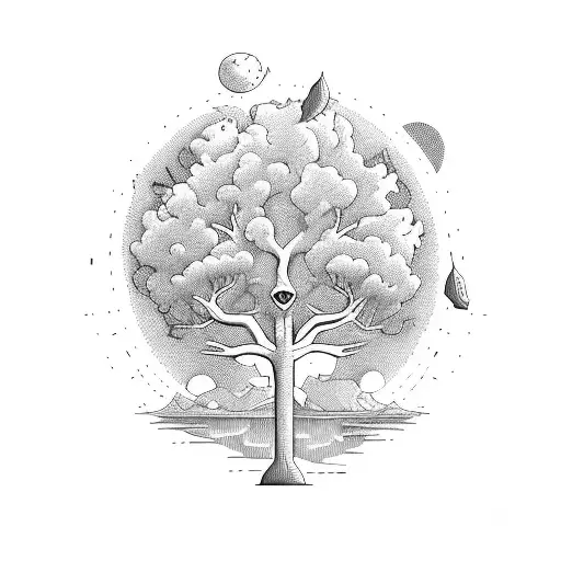 Sybmol For Adoption And Growing Tree