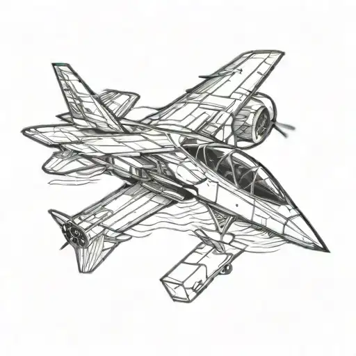 Car And Airplane F22