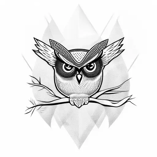 Owl Wearing A Soccer Jersey