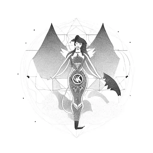 A Call Center Agent Surrounded By Symbols Of Nature And Adventure