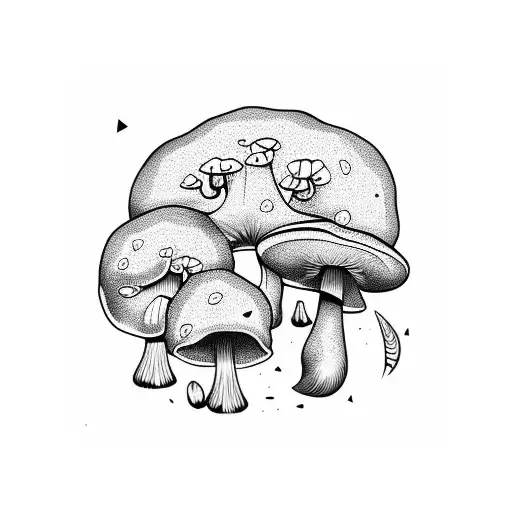 Floral Mushroom