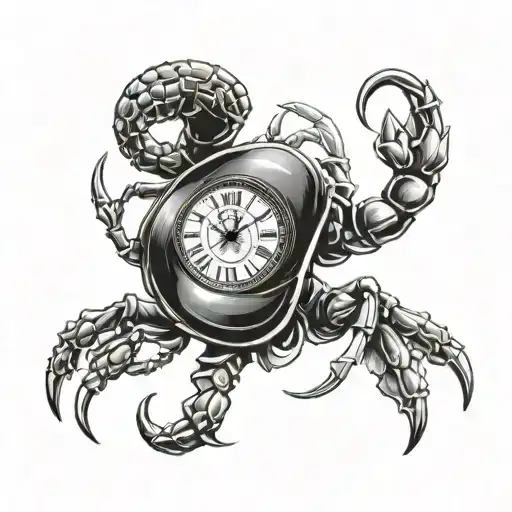 Scorpion Horloge