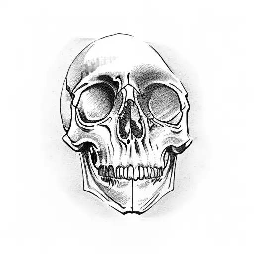 Hourglass Skull Ahnk Eye