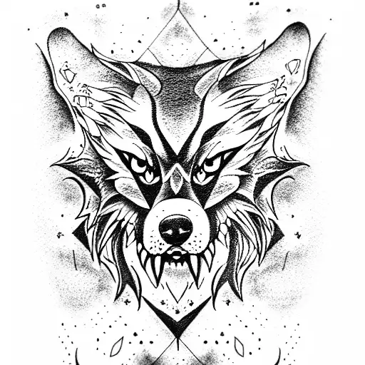 Dare Magnificent Gothic Wolf