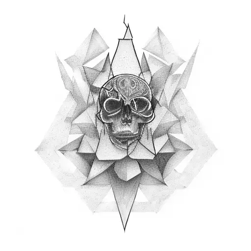 A Dark And Mysterious Tattoo Inspired By The Concept Of Premeditatio Malorum