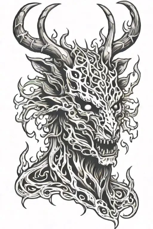 Wendigo On Fire