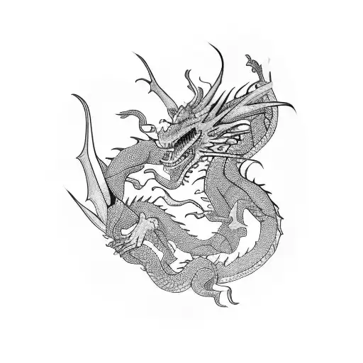 Dragon Combain With Dragon