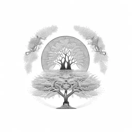 Tree Of Life With Twins Genre