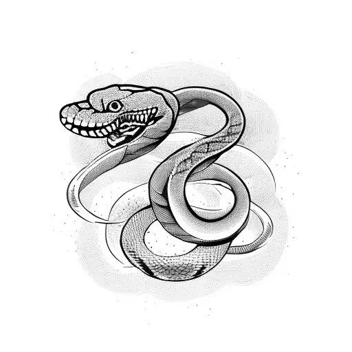Snake Ona A Leo Zodiac Sign
