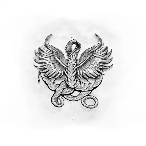 Aeagle Fights Against Snake