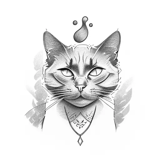 Black Cat Scratching