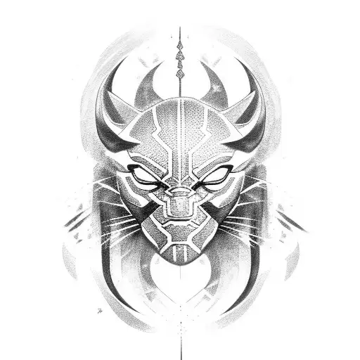 Black Panther Ed Hardy Style