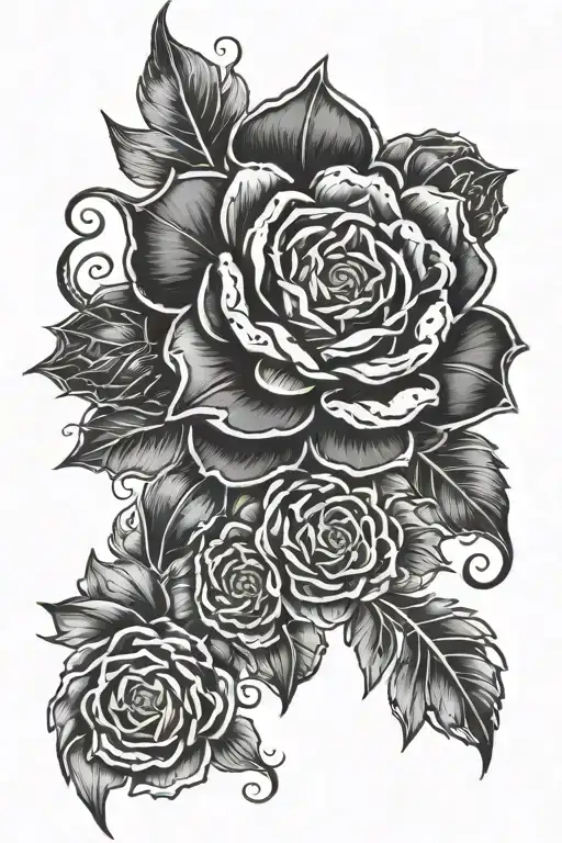 Dark Tattoo For Coverup