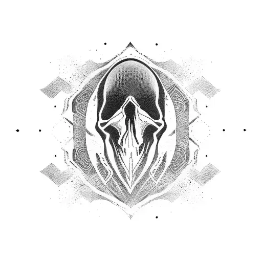 Trance-themed Xbox Controller With A Skull Design