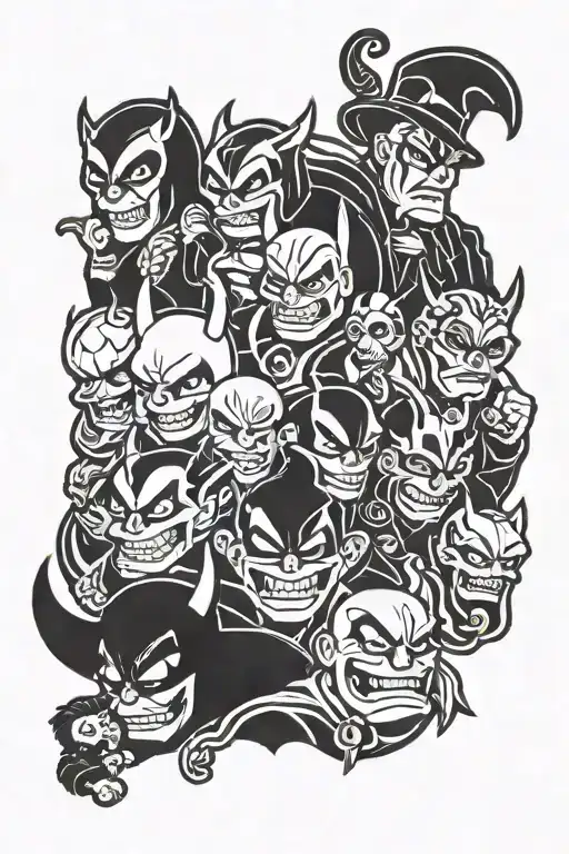 80'S Cartoon Villains