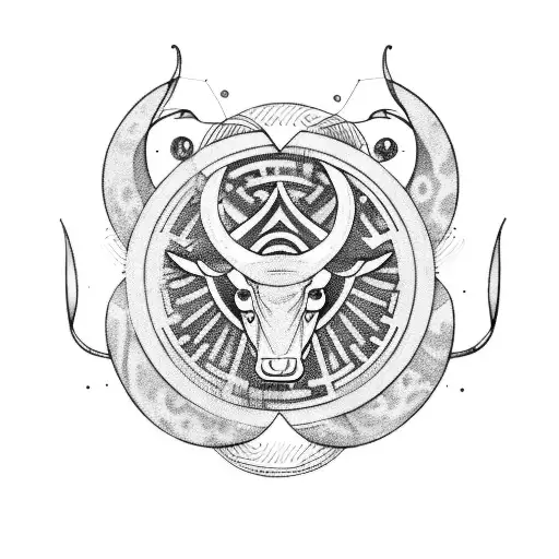 Taurus Circle Tribal