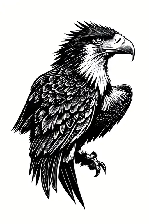 Mountain Eagle Minimalist Line