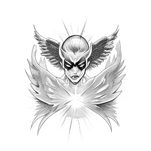 Black Angel Vs Demon