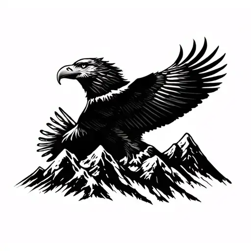 Mountain Eagle Minimalist