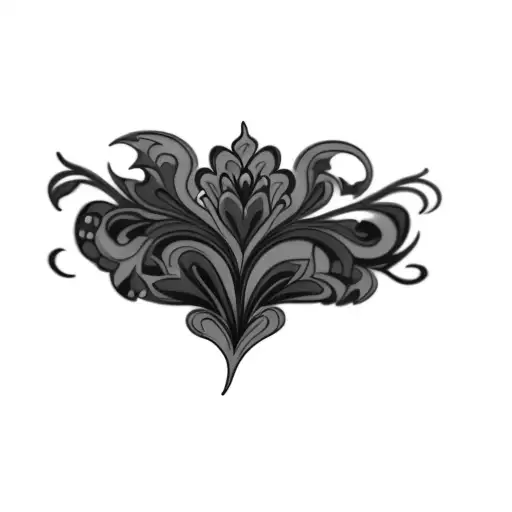 An Ornate Floral Design