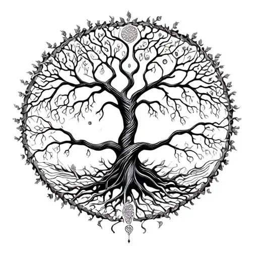 Tree Of Life Dna Double Helix