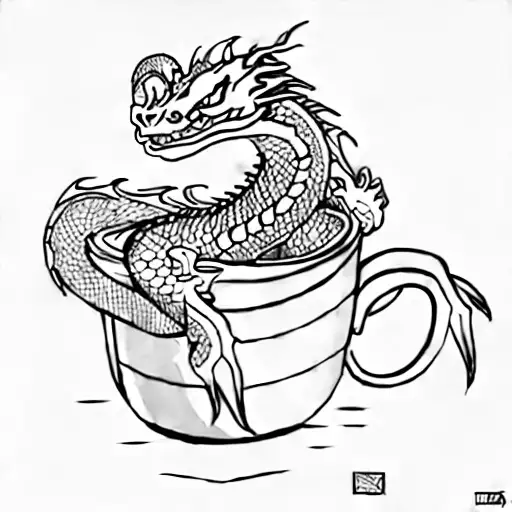 A Dragon In A Cup