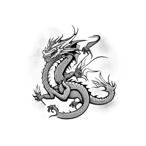 Simple Full Body Dragon