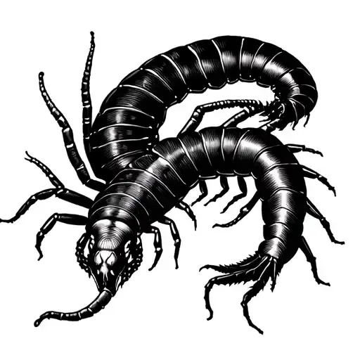 Scary Centipede