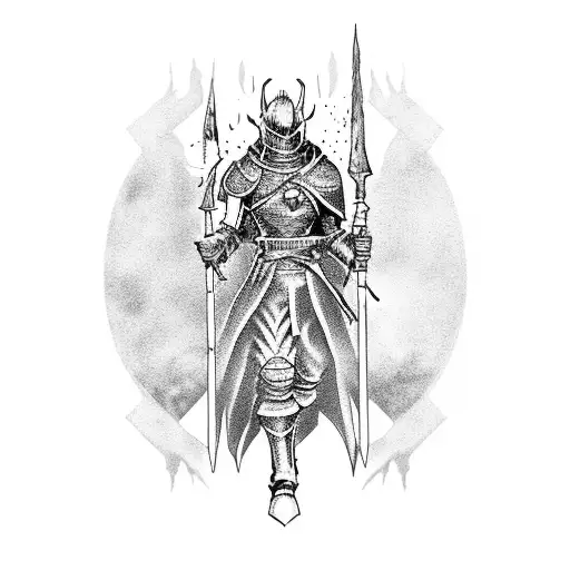 Dark Souls Style In Sorrowful And Lonely Atmospere