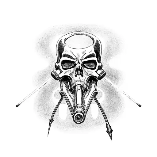 Death With A Scythe In The Hood