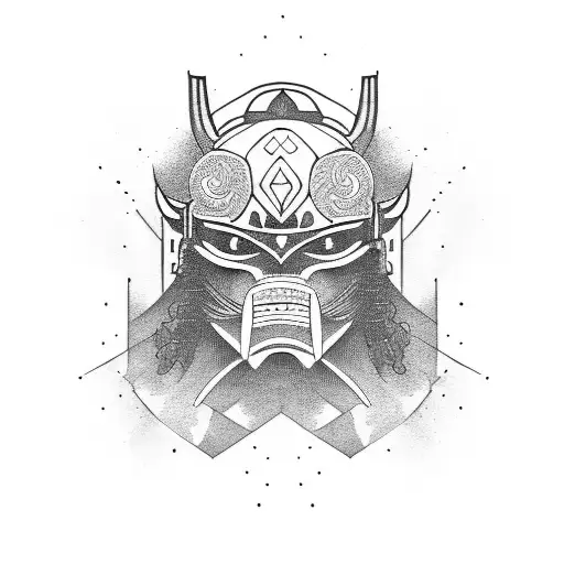 Samurai And Yoni Mask