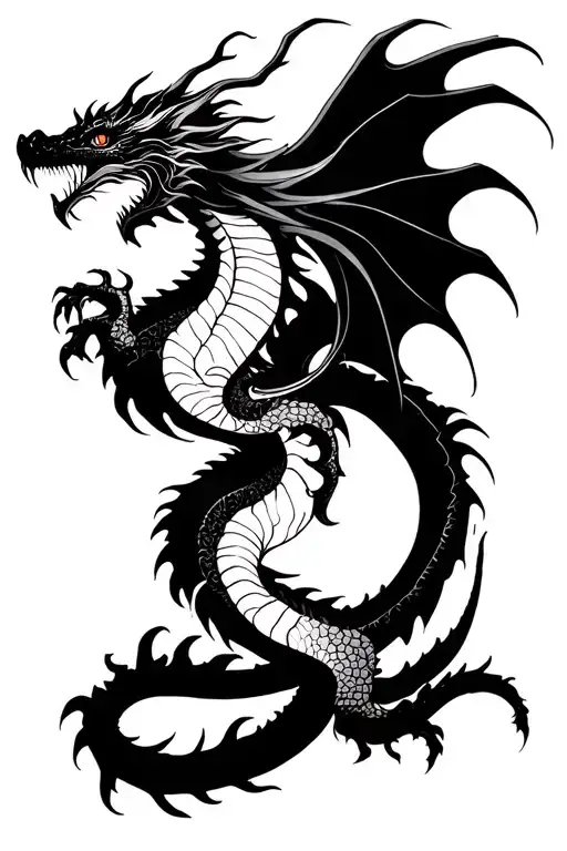 Neotradictional Dragon