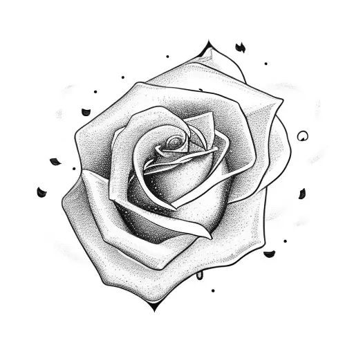 Combine A Guitar And A Rose In A Visually Striking Way