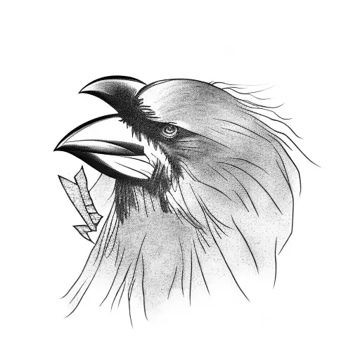 Crow Made Out Of Crows