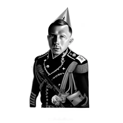 A Man In A Military Uniform