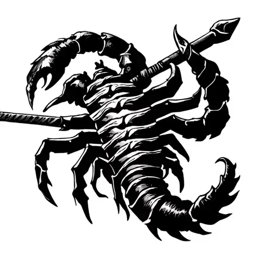Scorpio Family Sword Piercing