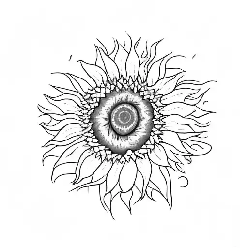 Sunflower With Easy Name And Pawprint