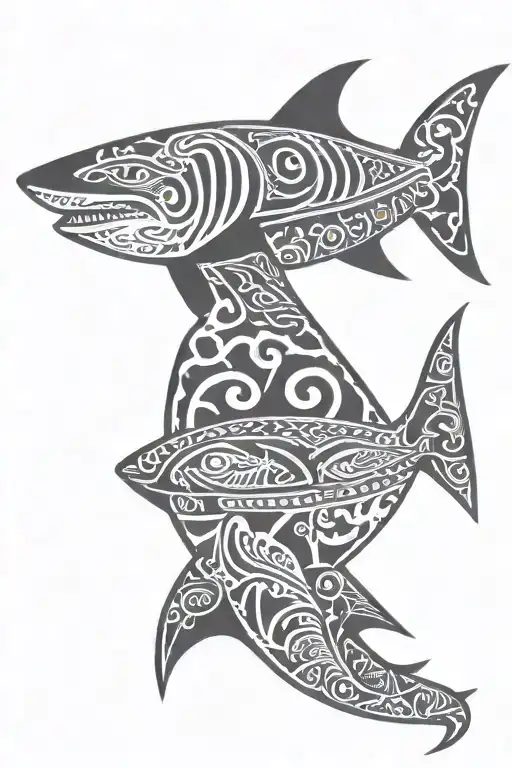 Shark Polynesian And Taino