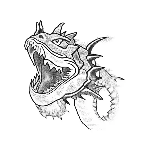 Basketball Player Dunking A Dragon